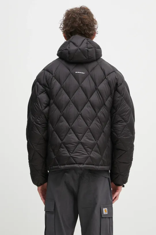 Clothing MKI MIYUKI ZOKU down jacket Translucent Diamond Bubble TRANSLUCENT.DIAMOND.BL black