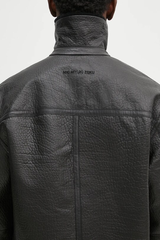 Μπουφάν MKI MIYUKI ZOKU Shearling Flight Jacket SHEARLING.FLIGHT.JACKET μαύρο