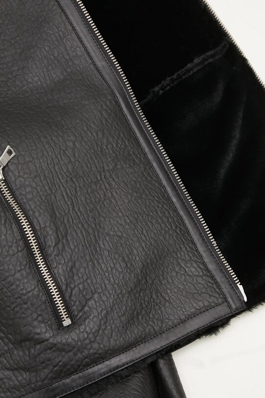 MKI MIYUKI ZOKU geaca de piele Shearling Bomber Jacket SHEARLING.BOMBER.JACKET