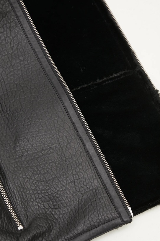 Kožená vesta MKI MIYUKI ZOKU Shearling Vest SHEARLING.VEST.BLACK