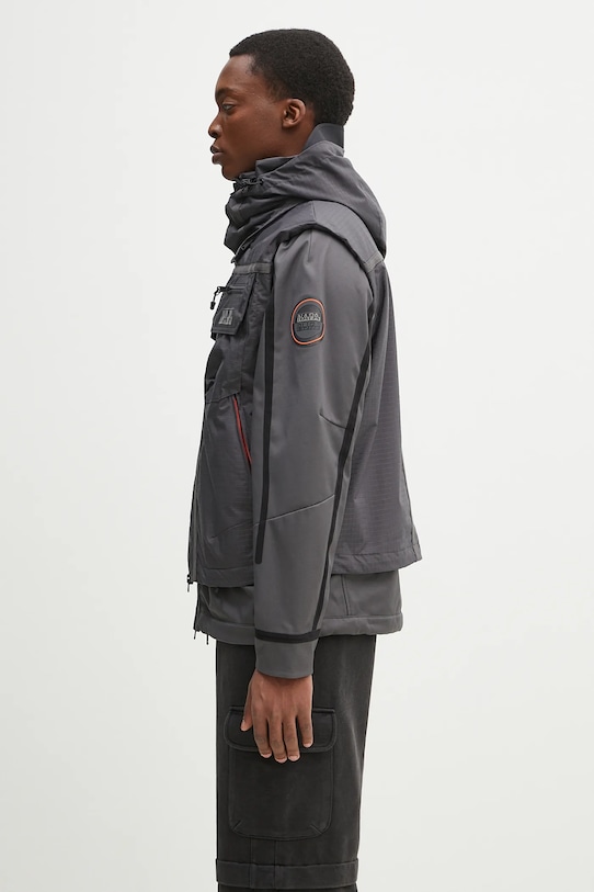 Bunda Napapijri A-Tusco NP0A4INCH981 šedá SS25