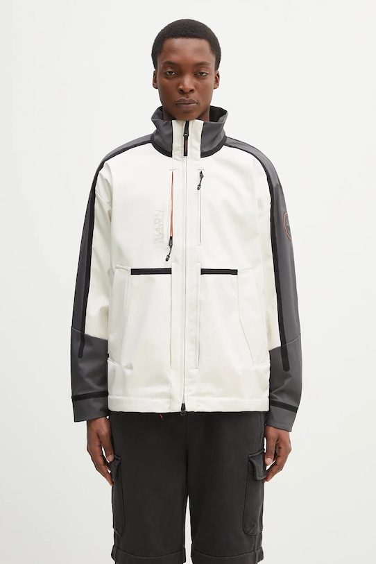 Яке Napapijri A-Tusco бежов NP0A4INCN1J1