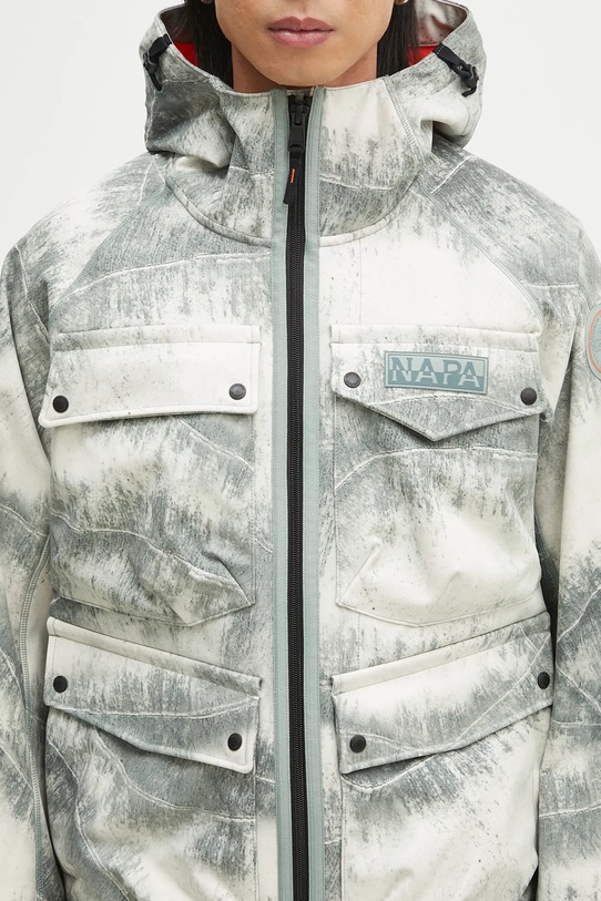 Napapijri kurtka A-Rivalto Ao zielony NP0A4IMRFCP1