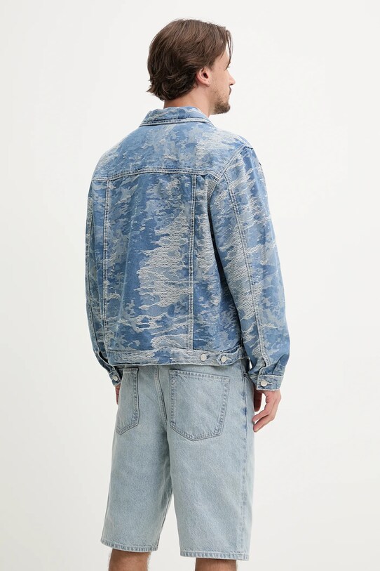 Ρούχα Τζιν μπουφάν Karl Kani 60710032 μπλε