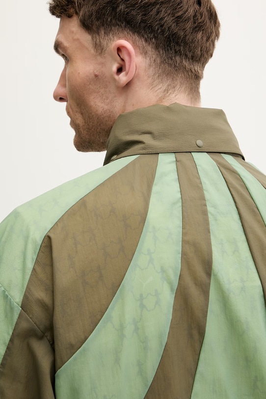 Puma kurtka PUMA x KIDSUPER Windbreaker 629509 zielony