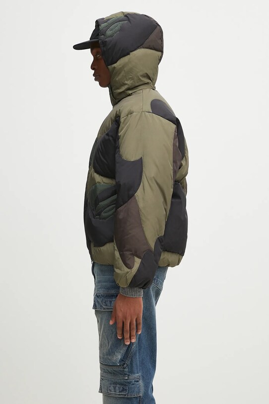 Куртка A Bathing Ape 1St Camo Nylon Down 1K80144304 зелений SS25