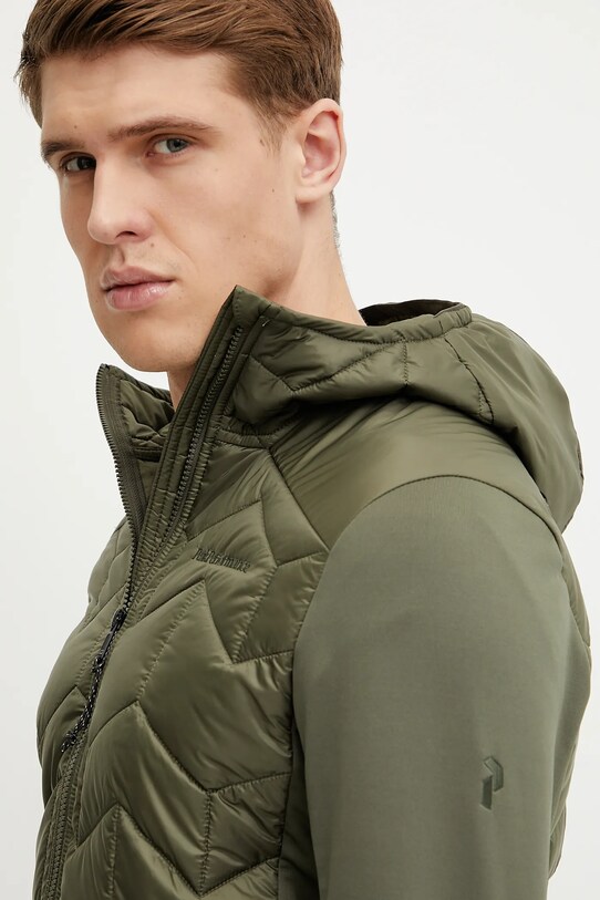 Αθλητικό μπουφάν Peak Performance Elevate Liner πράσινο G80164