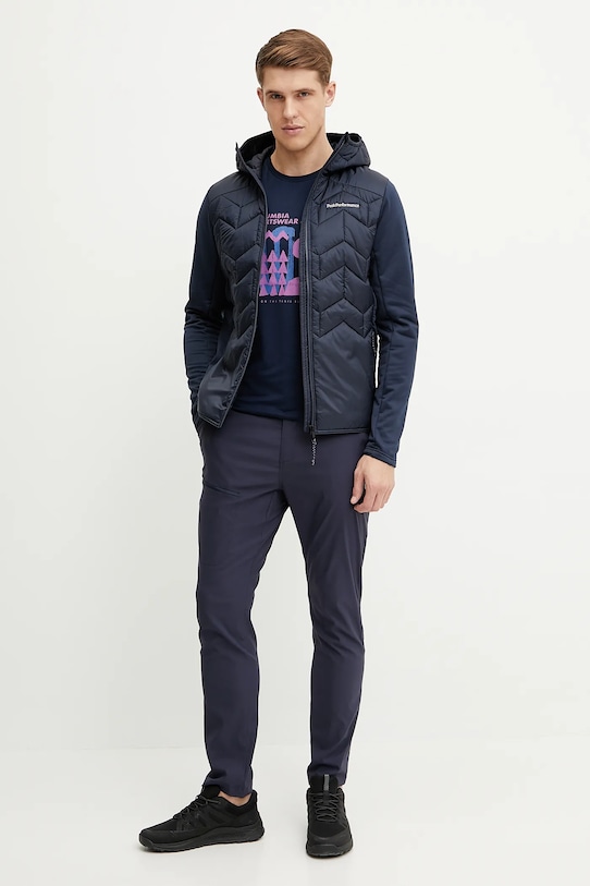 Sportovní bunda Peak Performance Elevate Liner G80164 modrá SS25