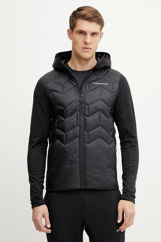 Peak Performance geaca sport Elevate Liner cu captuseala negru G80164