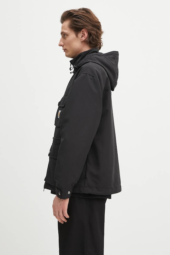 Carhartt WIP giacca Irwin Jacket I034504.89XX nero SS25
