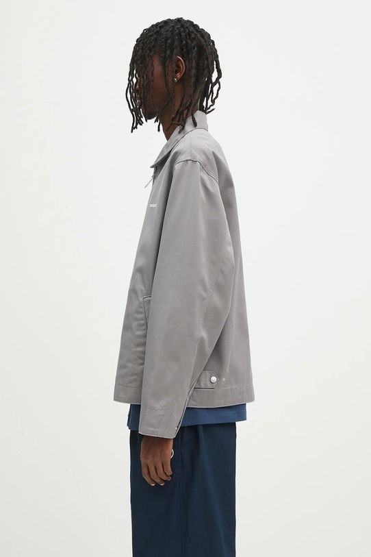 Carhartt WIP jacket Module Script Jacket I032977.2QE02 gray SS25