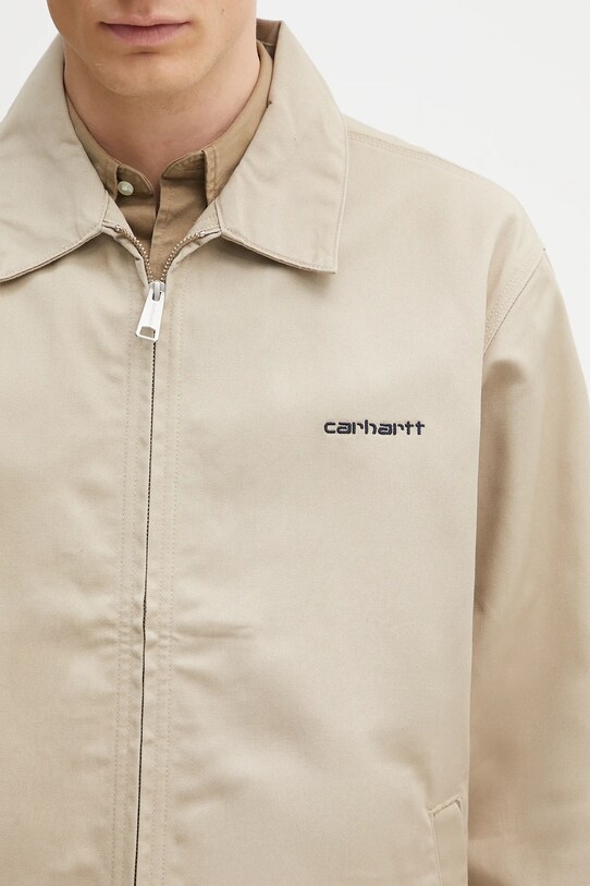 Bunda Carhartt WIP Module Script Jacket béžová I032977.AW02