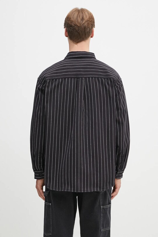 Abbigliamento Carhartt WIP giacca in cotone Hendry Shirt Jac I034827.2MB02 nero