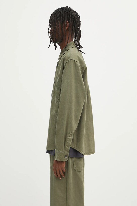 Куртка Carhartt WIP Crawford Shirt Jac I034524.667XX зелений SS25