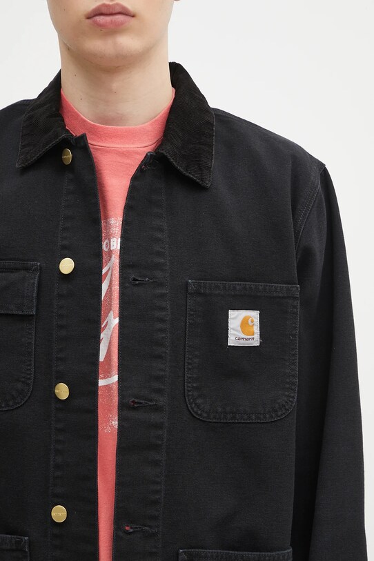 Carhartt WIP kurtka bawełniana Michigan Coat czarny I034787.00E4O