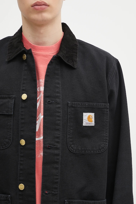 Памучно яке Carhartt WIP Michigan Coat черен I034787.00E4O