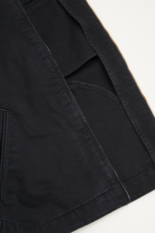 Carhartt WIP kurtka jeansowa Detroit Jacket I034819.00E4O czarny