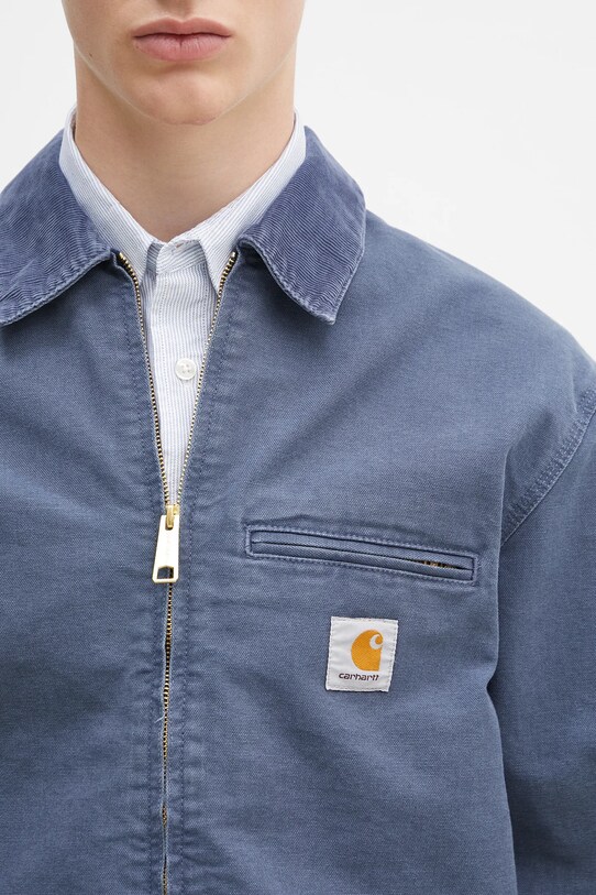 Carhartt WIP kurtka bawełniana Detroit Jacket niebieski I034819.2RE4O