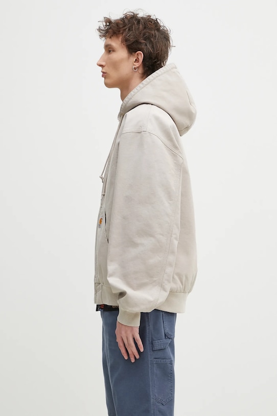 Bavlnená bunda Carhartt WIP OG Active Jacket I034820.2OR4O béžová SS25