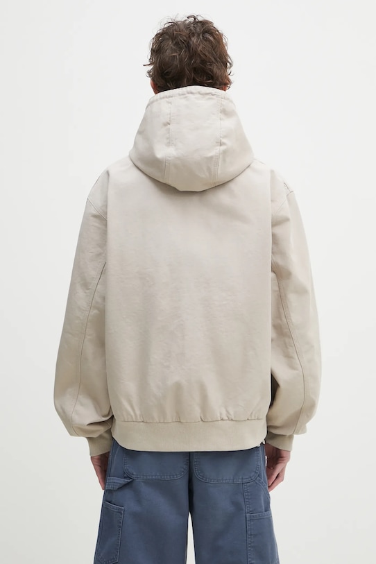 Oblečenie Bavlnená bunda Carhartt WIP OG Active Jacket I034820.2OR4O béžová