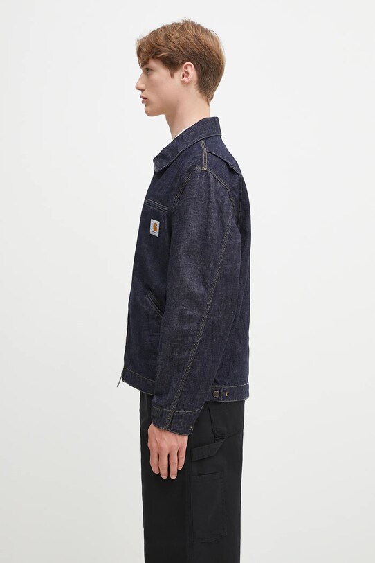 Carhartt WIP giacca di jeans OG Detroit Jacket I034870.102 blu navy SS25
