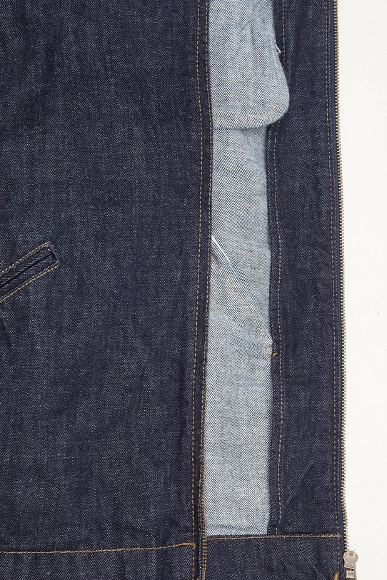 Carhartt WIP giacca di jeans OG Detroit Jacket I034870.102 blu navy
