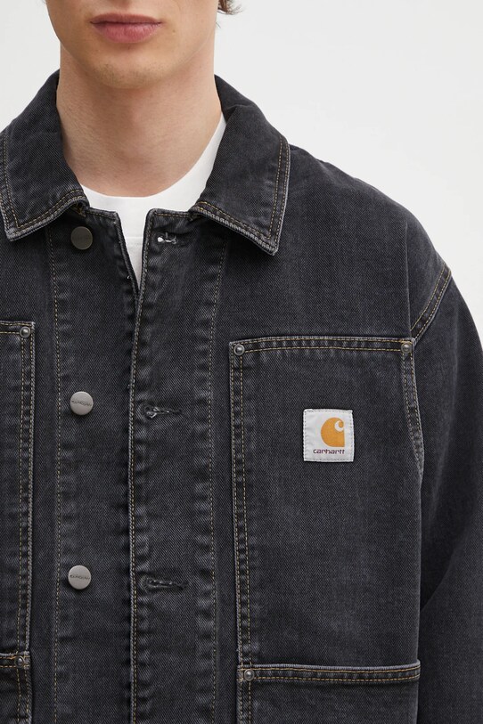 Джинсова куртка Carhartt WIP OG Double Front Jacket чорний I034866.8906