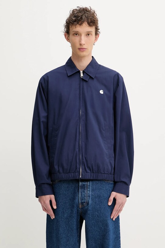 Хлопковая куртка Carhartt WIP Duke Jacket остальные голубой I034516.36JXX