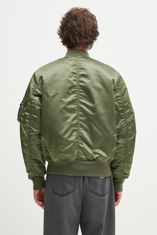 Clothing Alpha Industries reversible jacket MA-1 Base Flight Jacket 756111.01 green
