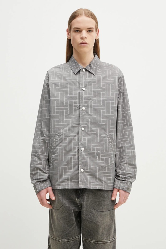 Kenzo kurtka nieocieplane szary FF55BL0619NJ.96