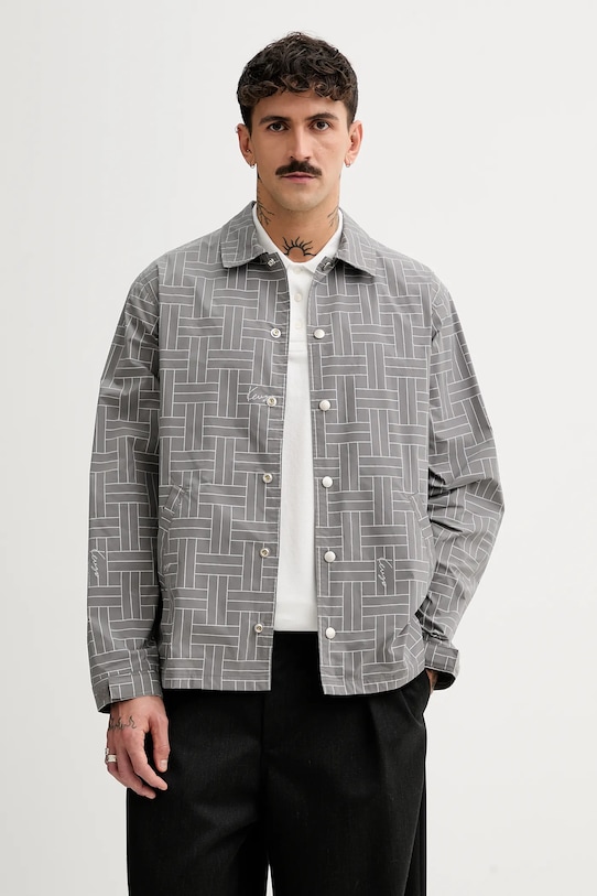 Kenzo kurtka nieocieplane szary FF55BL0619NJ.96