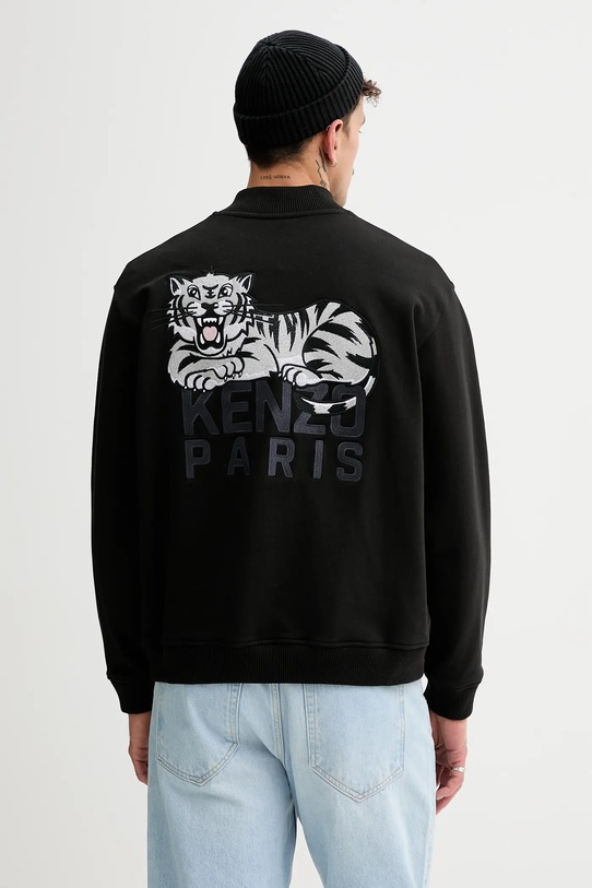 Odzież Kenzo bluza Happy Tiger FF55BL1244MT.99J czarny