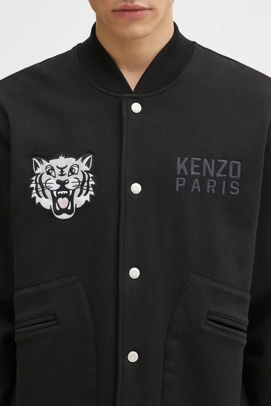 Kenzo bluza Happy Tiger czarny FF55BL1244MT.99J