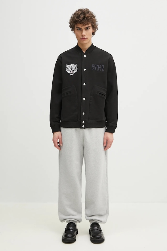 Mikina Kenzo Happy Tiger FF55BL1244MT.99J čierna