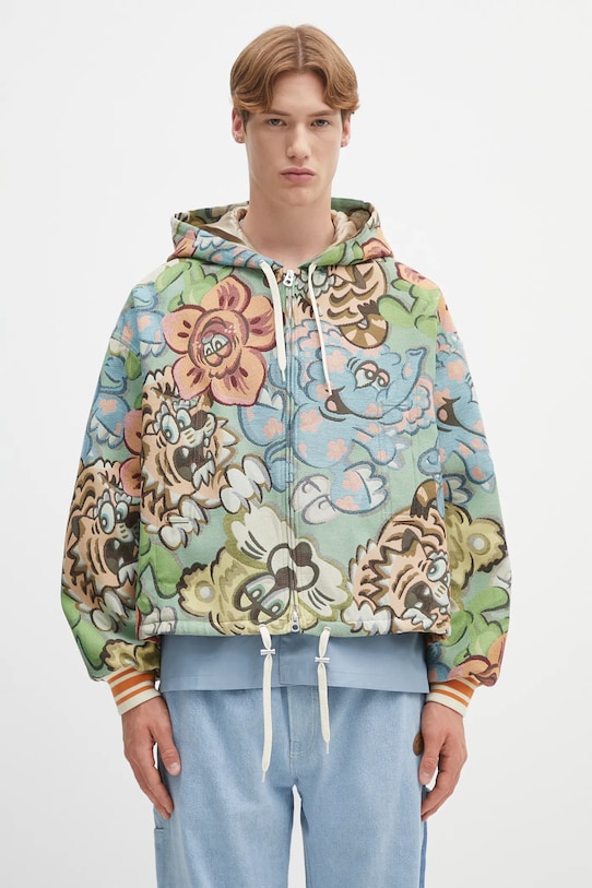Μπουφάν Kenzo x Verdy χωρίς μόνωση πολύχρωμο FF55BL1529JU.MU