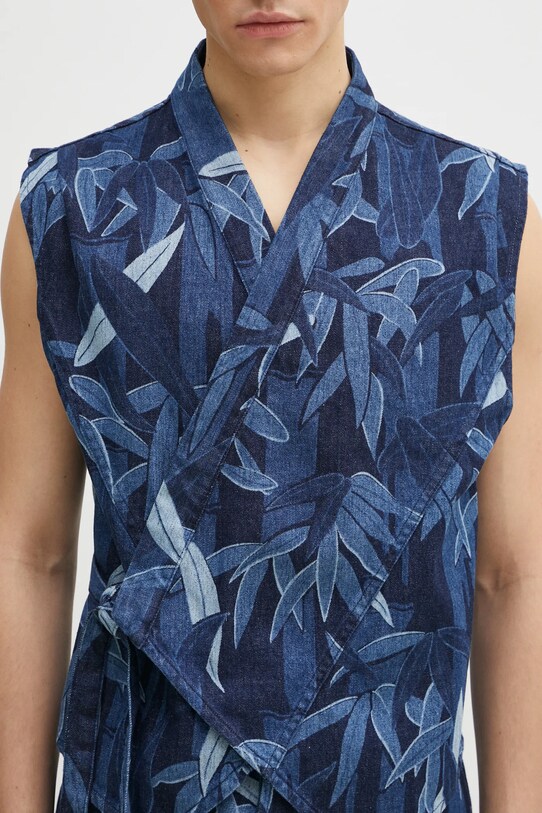 Kenzo denim vest FF55DV0026P1.DM navy