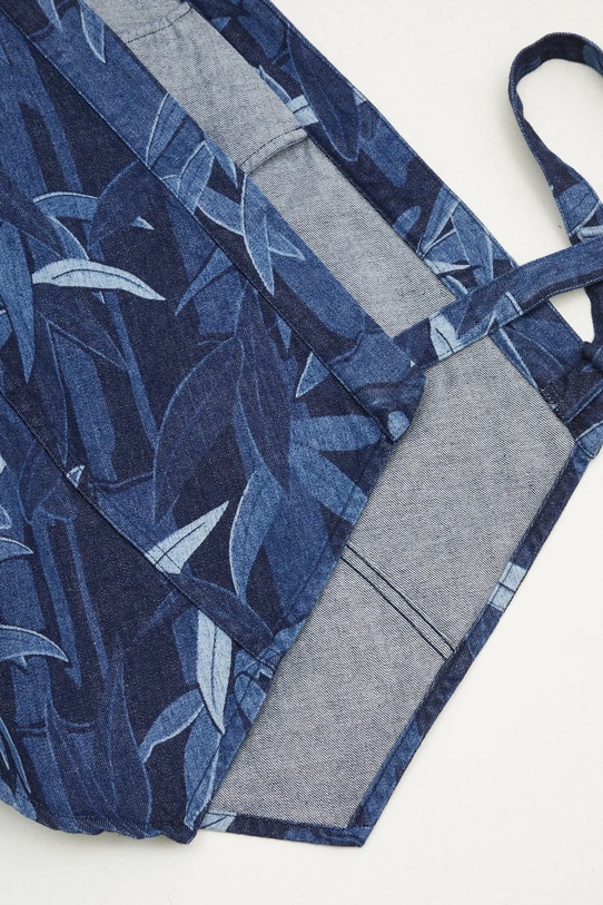 Kenzo bezrękawnik jeansowy FF55DV0026P1.DM