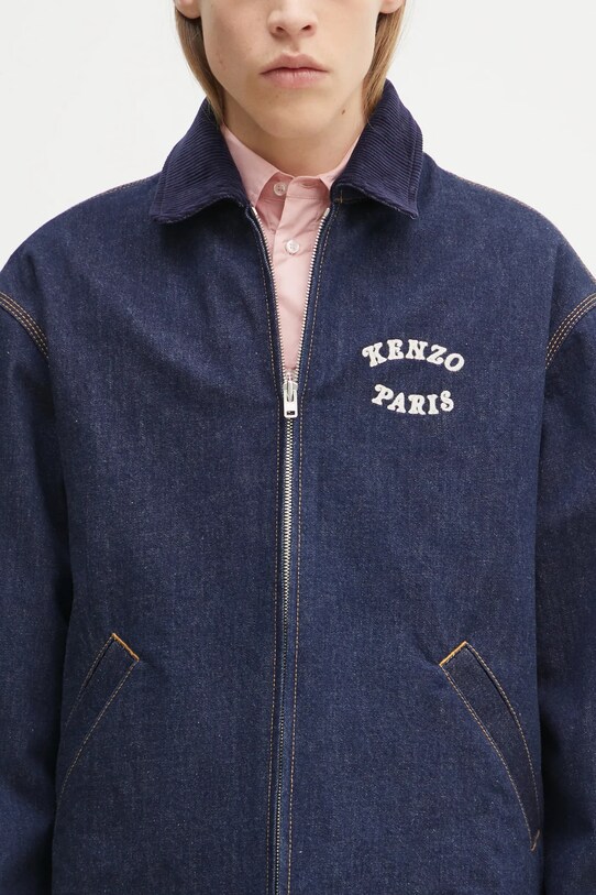 Джинсовая куртка Kenzo голубой FF55DV1136B1.DM