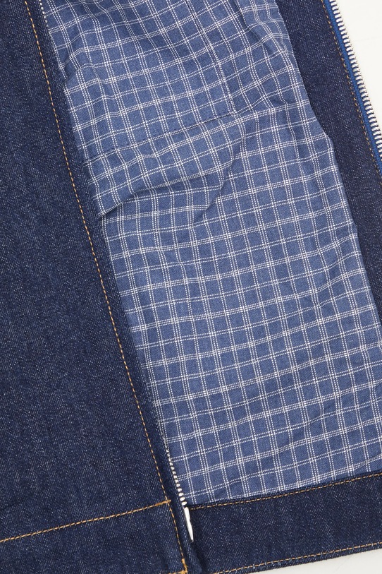 Kenzo geacă din denim FF55DV1136B1.DM bleumarin