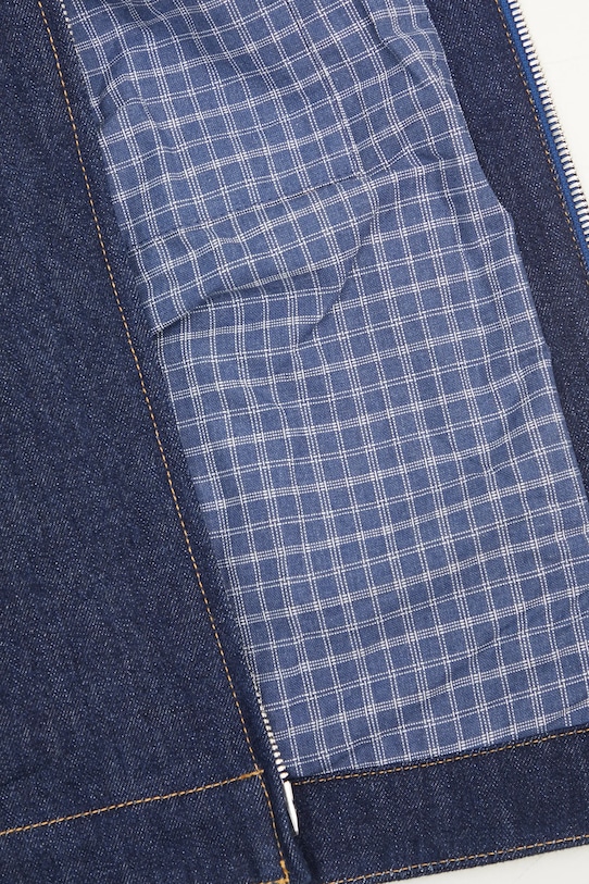 Kenzo geacă din denim FF55DV1136B1.DM bleumarin