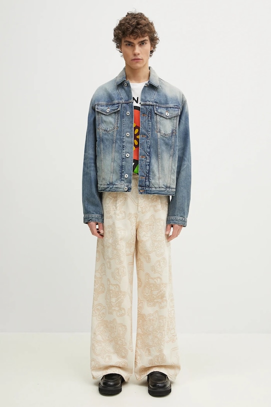 Kenzo giacca di jeans FF55DV3026I7.DS