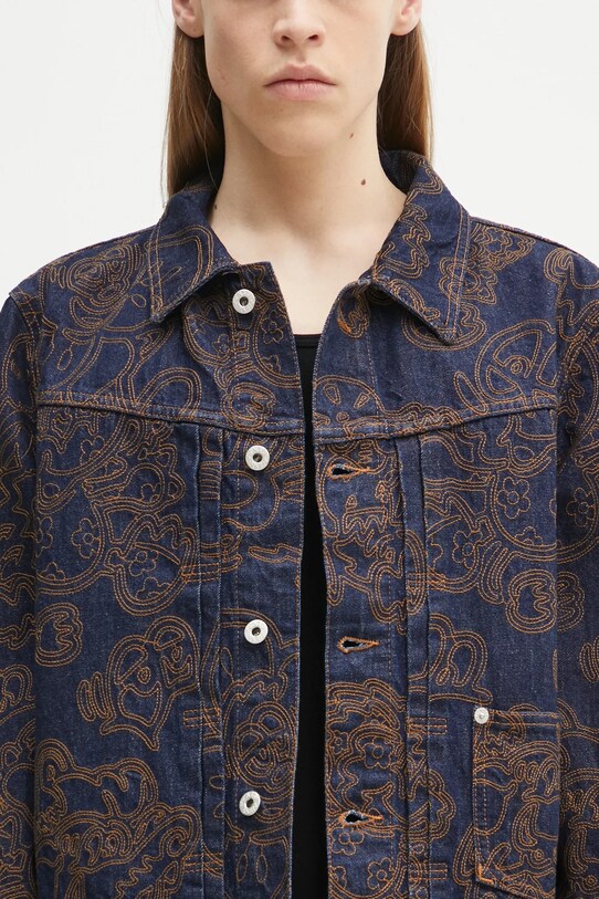Kenzo denim jacket navy FF55DV3096V1.DM