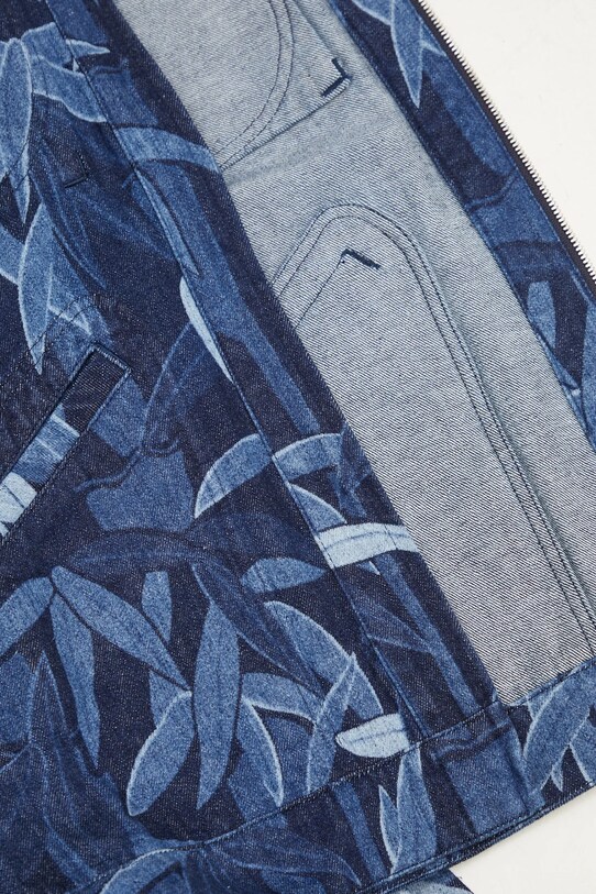 Traper jakna Kenzo FF55DV3106P1.DM mornarsko plava