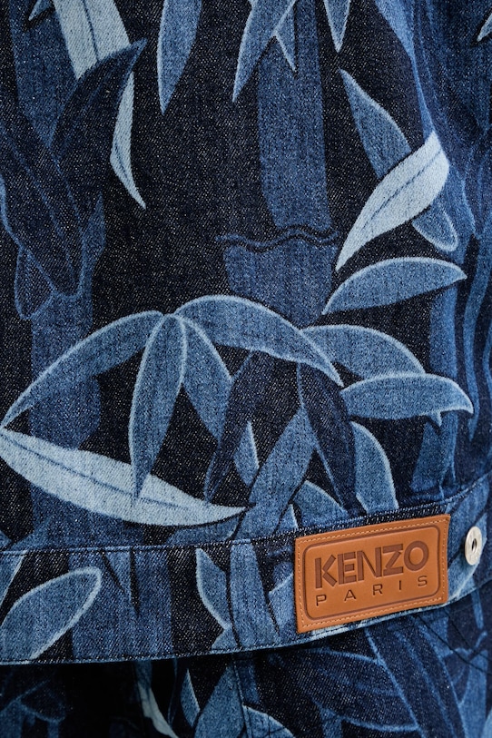 Kenzo kurtka jeansowa FF55DV3106P1.DM