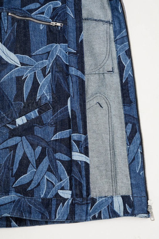 Kenzo kurtka jeansowa FF55DV3106P1.DM