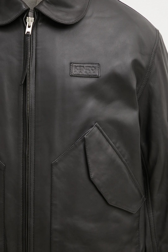 Kenzo kurtka skórzana czarny FF55LB1430AD.99