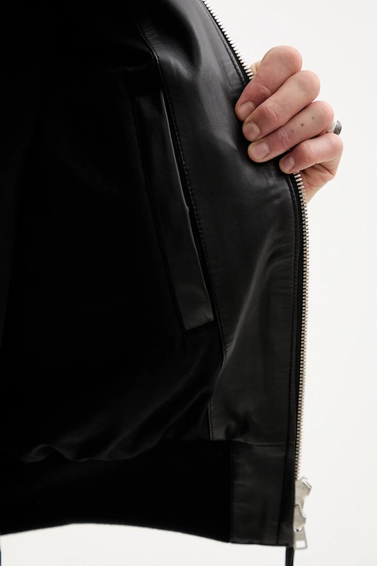 Kenzo kurtka skórzana FF55LB1430AD.99