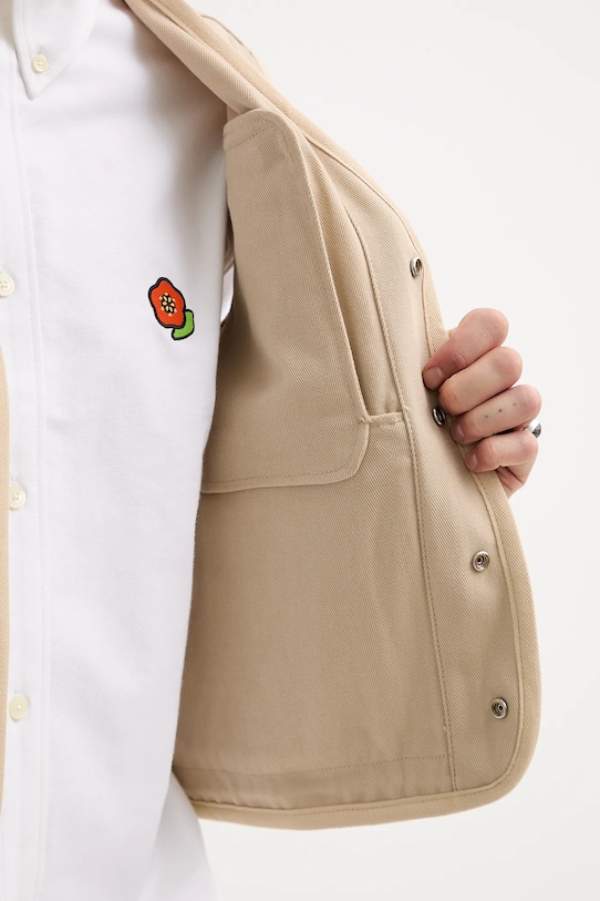 Kenzo bezrękawnik bawełniany FF55OU0099OT.11