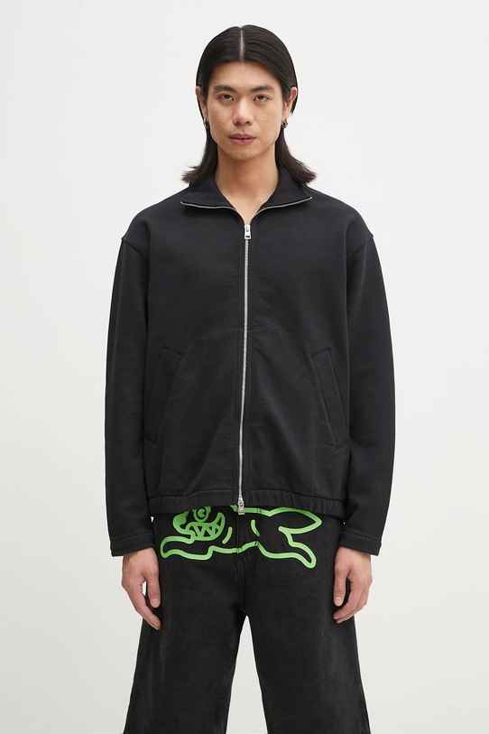 Pamučna dukserica Norse Projects Bjorn Relaxed Organic Loopback Track Jacket pamuk crna N20.1379.9999