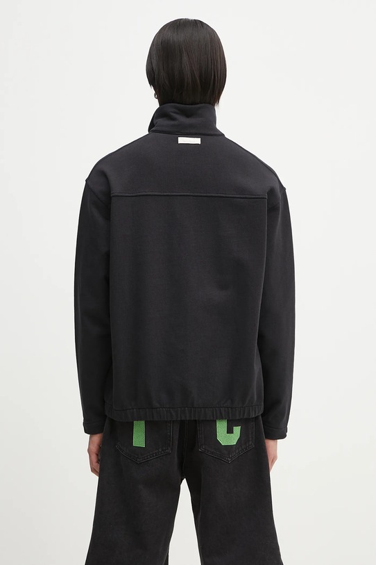 Odjeća Pamučna dukserica Norse Projects Bjorn Relaxed Organic Loopback Track Jacket N20.1379.9999 crna